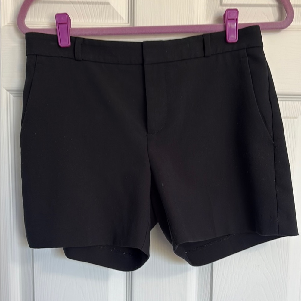 Banana Republic Black Bermuda Shorts Tailored Style